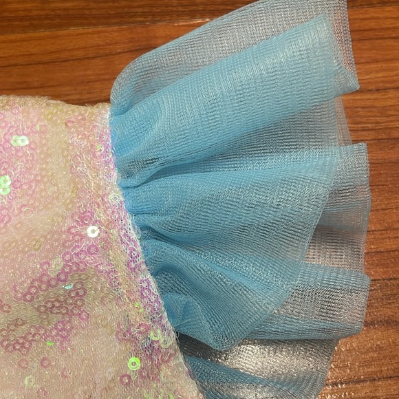 Sanrio‎ Cinnamoroll Girls Blue Sparkly Birthday Dress size M - Picture 6 of 12